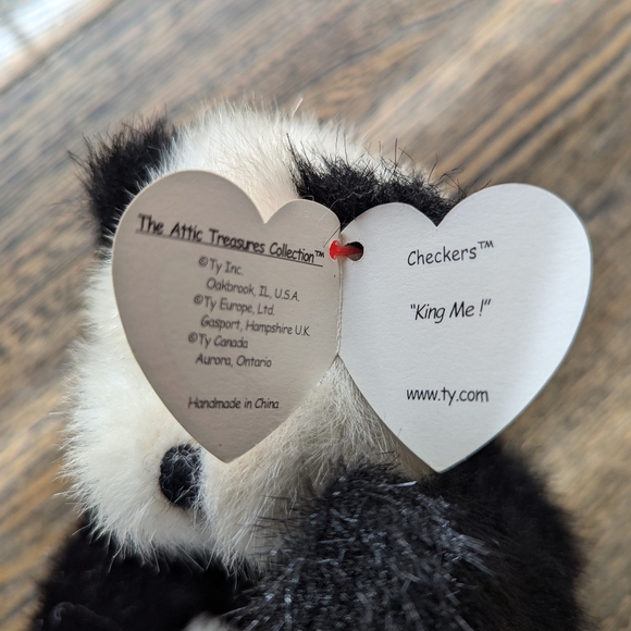 Ty checkers bear - Picture 5 of 5